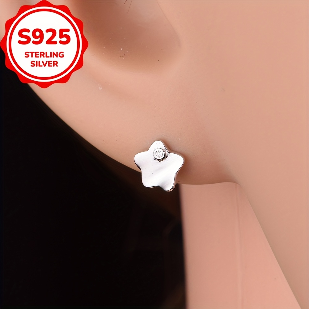 Women's 925 Sterling Silver Versatile Earrings Set, Various Styles